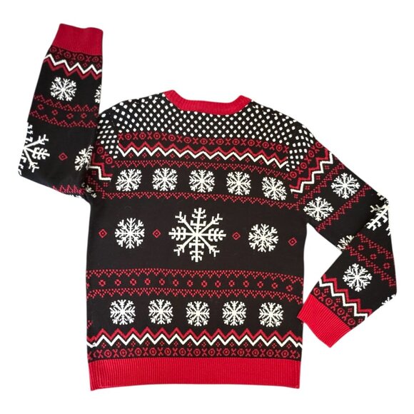 Rick and Morty Holiday Party Son of B I'm In Ugly Christmas Sweater Mens Sz M - Picture 6 of 6